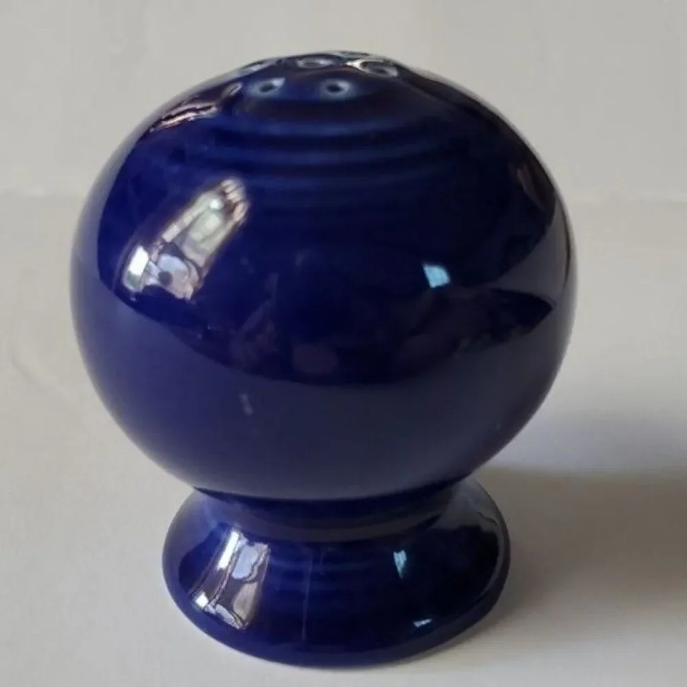 Fiestaware Fiesta Small Shaker Salt Pepper CERAMIC Twilight Blue 4